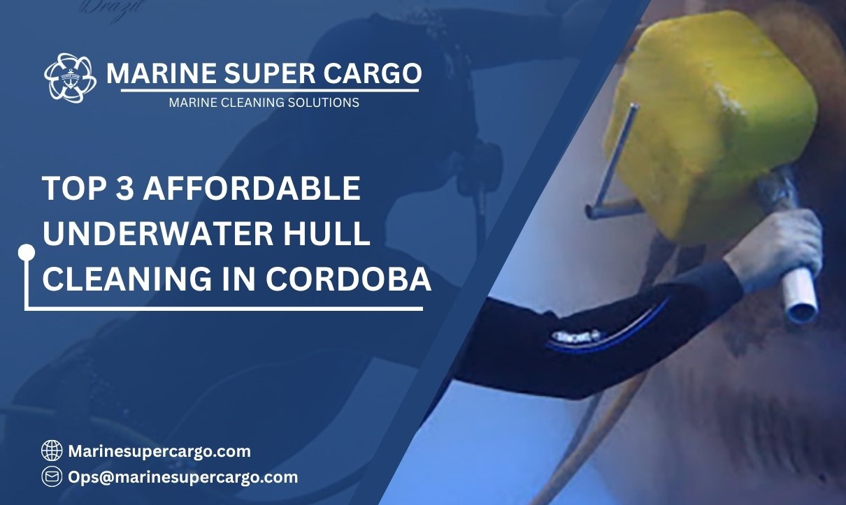 Underwater hull cleaning in Cordoba