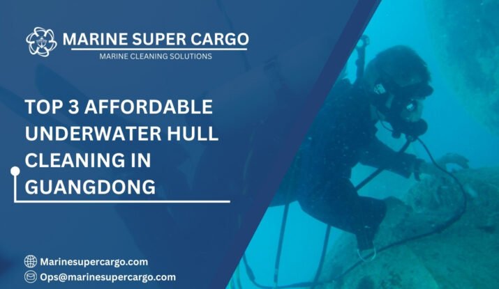Underwater hull cleaning in Guangdong ports