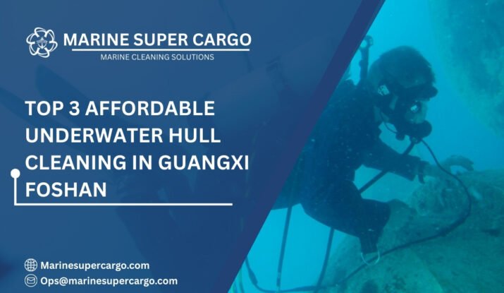 Underwater hull cleaning in Guangxi Foshan