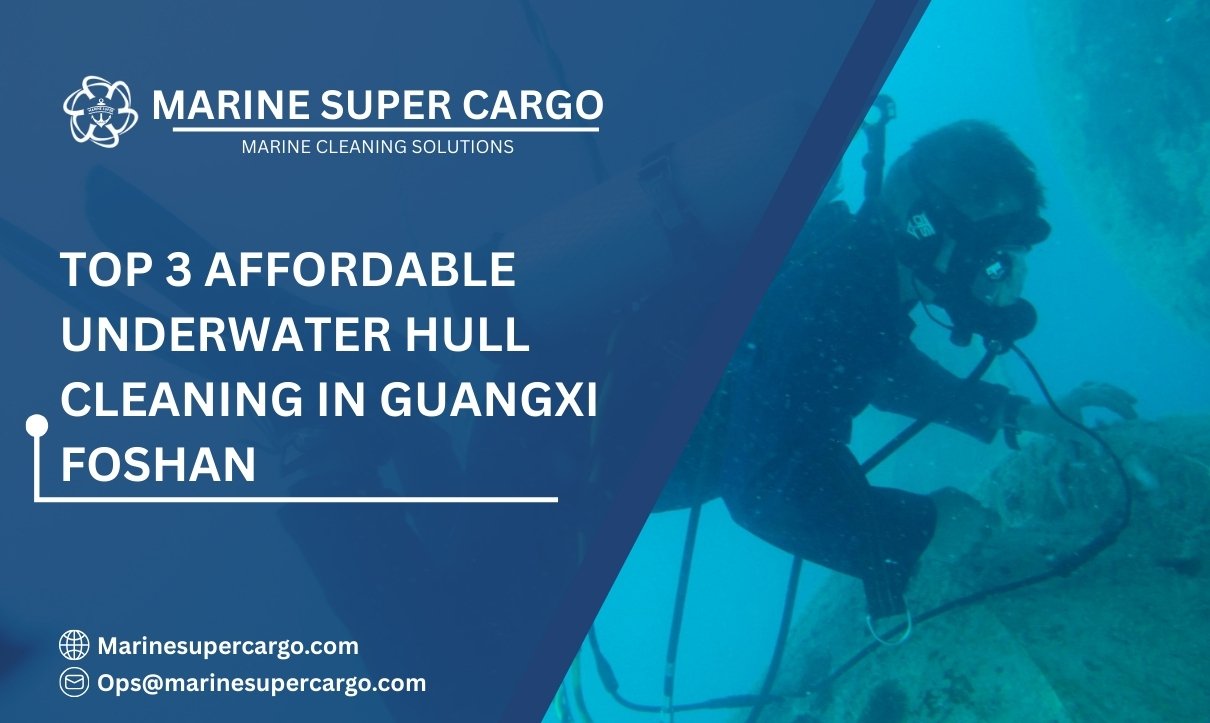 Underwater hull cleaning in Guangxi Foshan