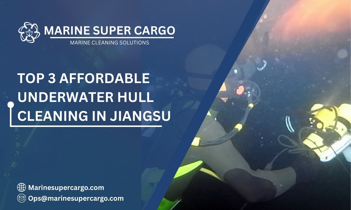Underwater hull cleaning in Jiangsu
