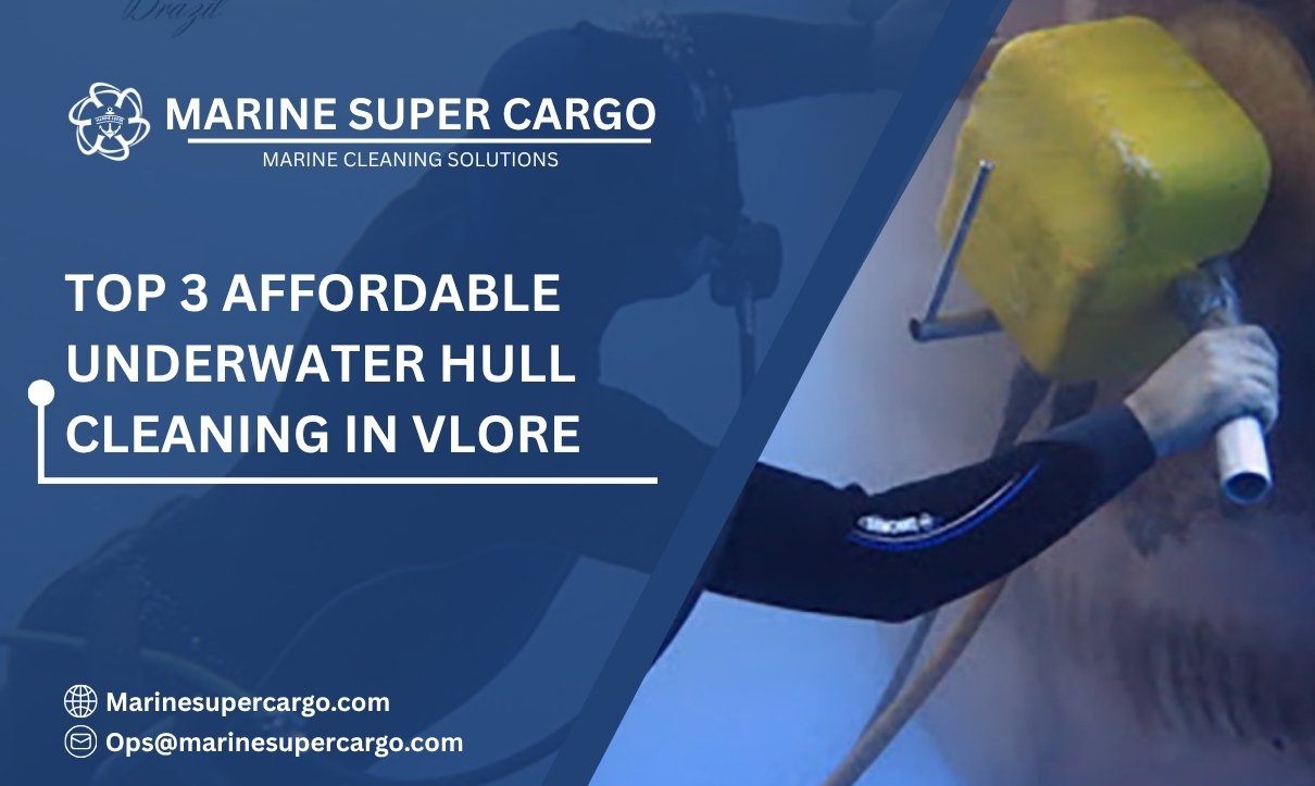 Underwater hull cleaning in Vlore