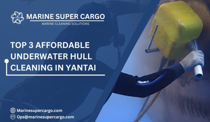 Underwater hull cleaning in Yantai
