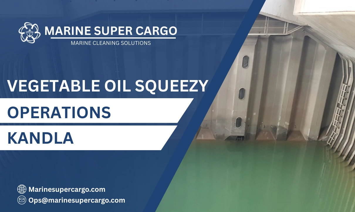 Vegetable oil Squeezy operations Kandla