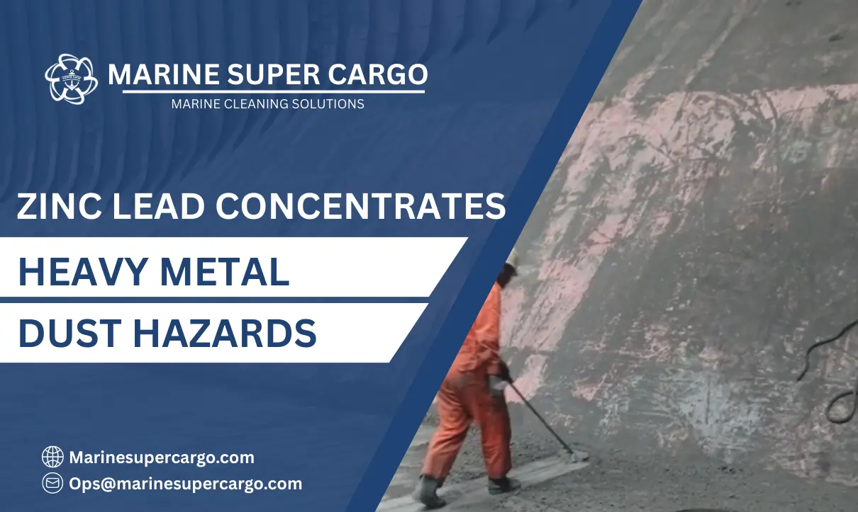 Zinc Lead Concentrates Heavy Metal Dust Hazards