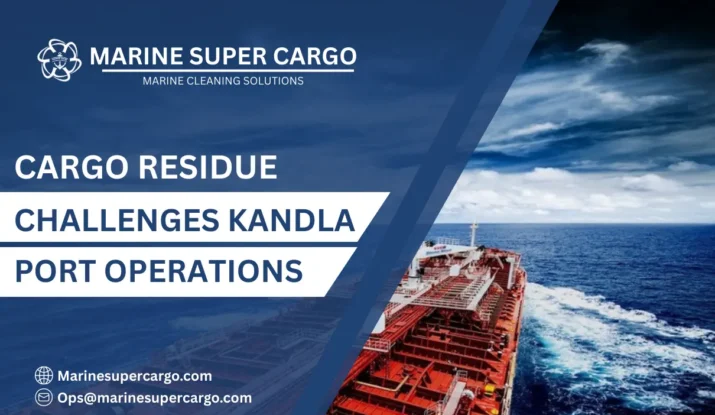 cargo residue challenges Kandla Port operations