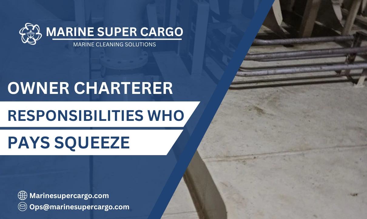 owner charterer responsibilities who pays Squeeze