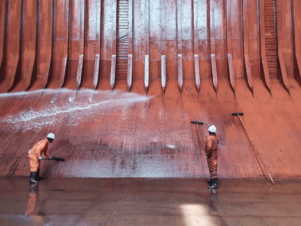 Evolution sweeping methods water wash vegetable oil