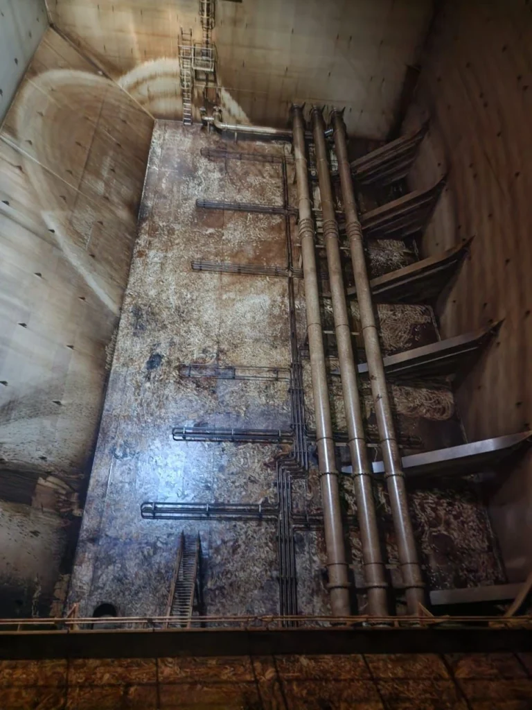 Vegetable Oil Tank Cleaning