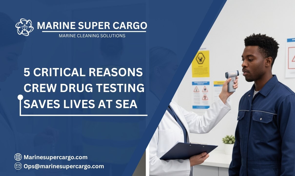 Crew drug testing importance for safety at sea