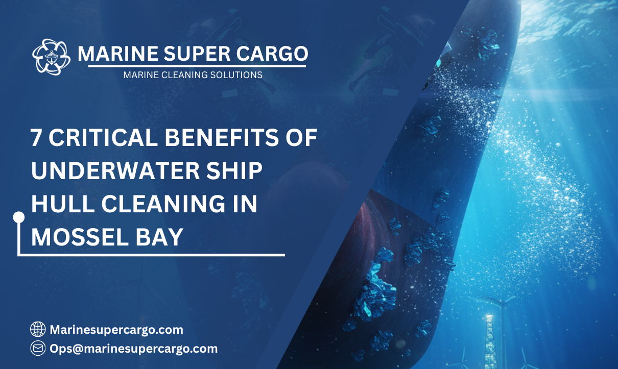 Underwater ship hull cleaning services in Mossel Bay