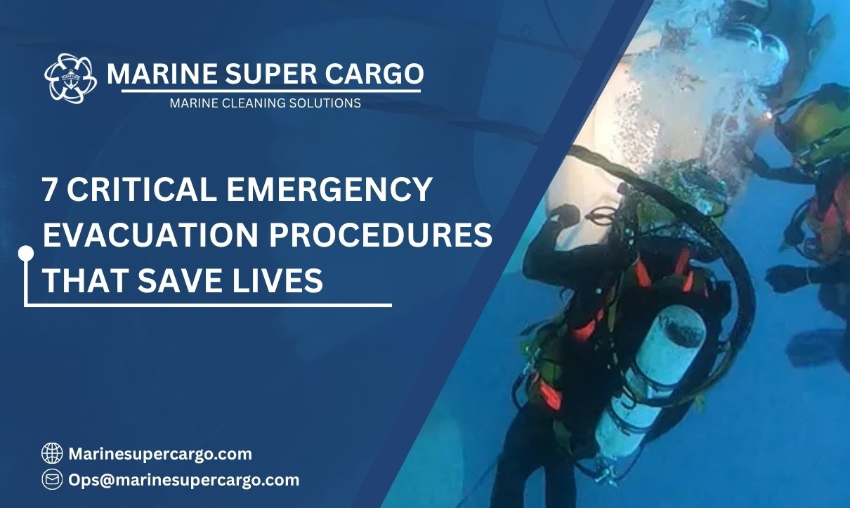 Emergency evacuation procedures for ships