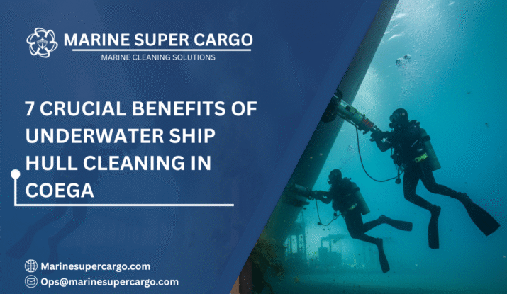 Underwater ship hull cleaning services in Coega