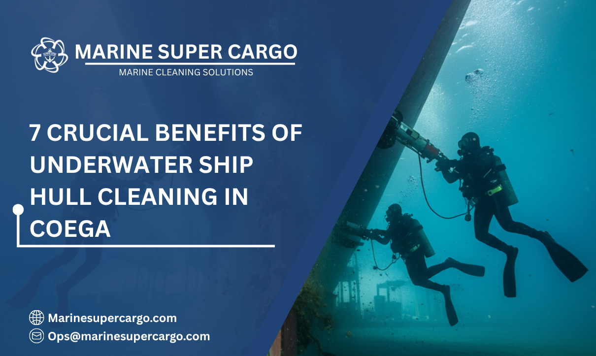 Underwater ship hull cleaning services in Coega