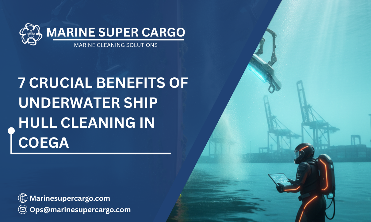 Underwater ship hull cleaning services in Coega