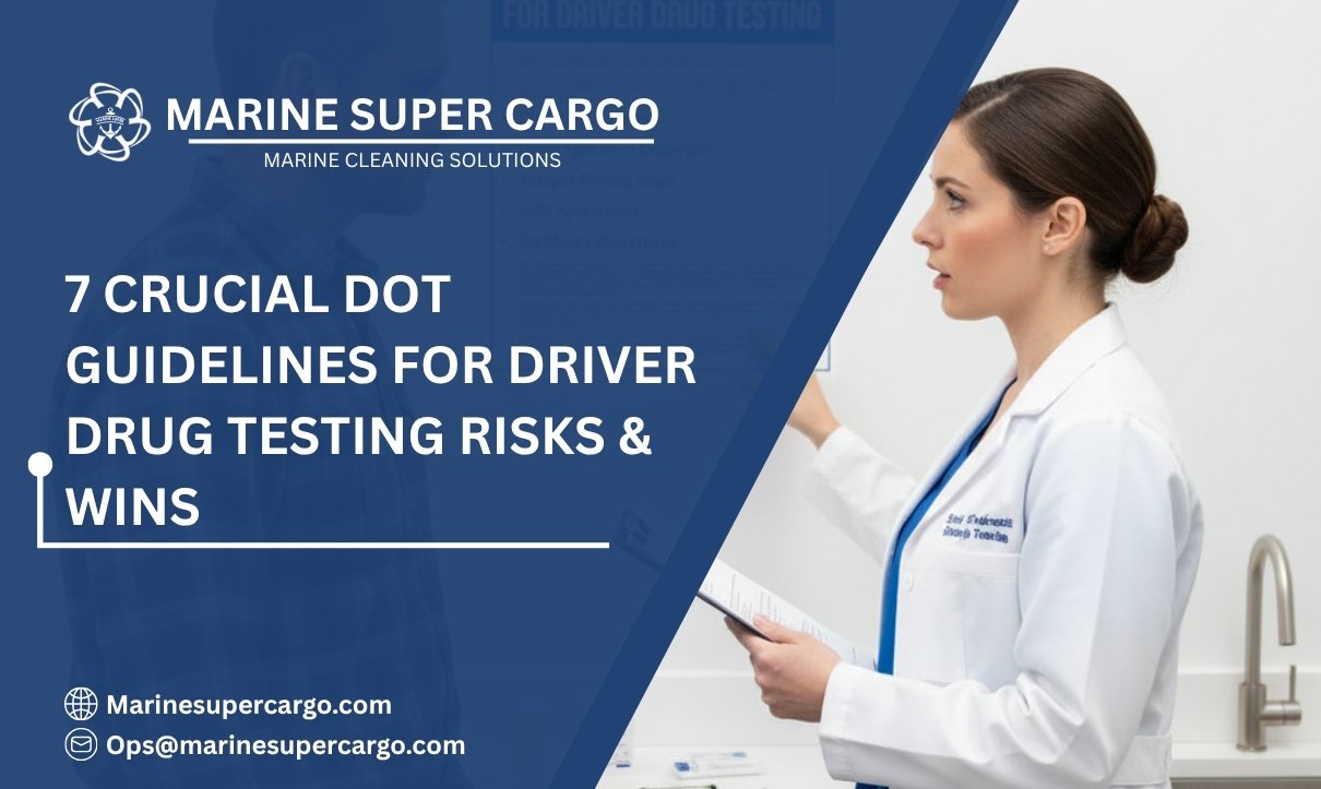 DOT driver drug testing guidelines