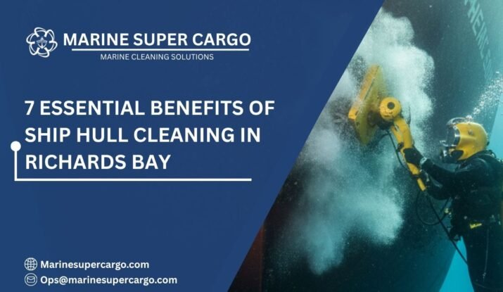 Ship hull cleaning in Richards Bay