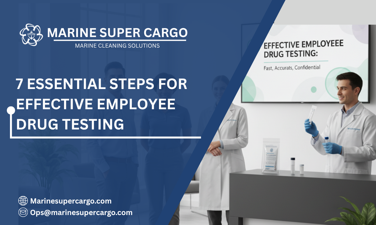 Employee drug testing steps