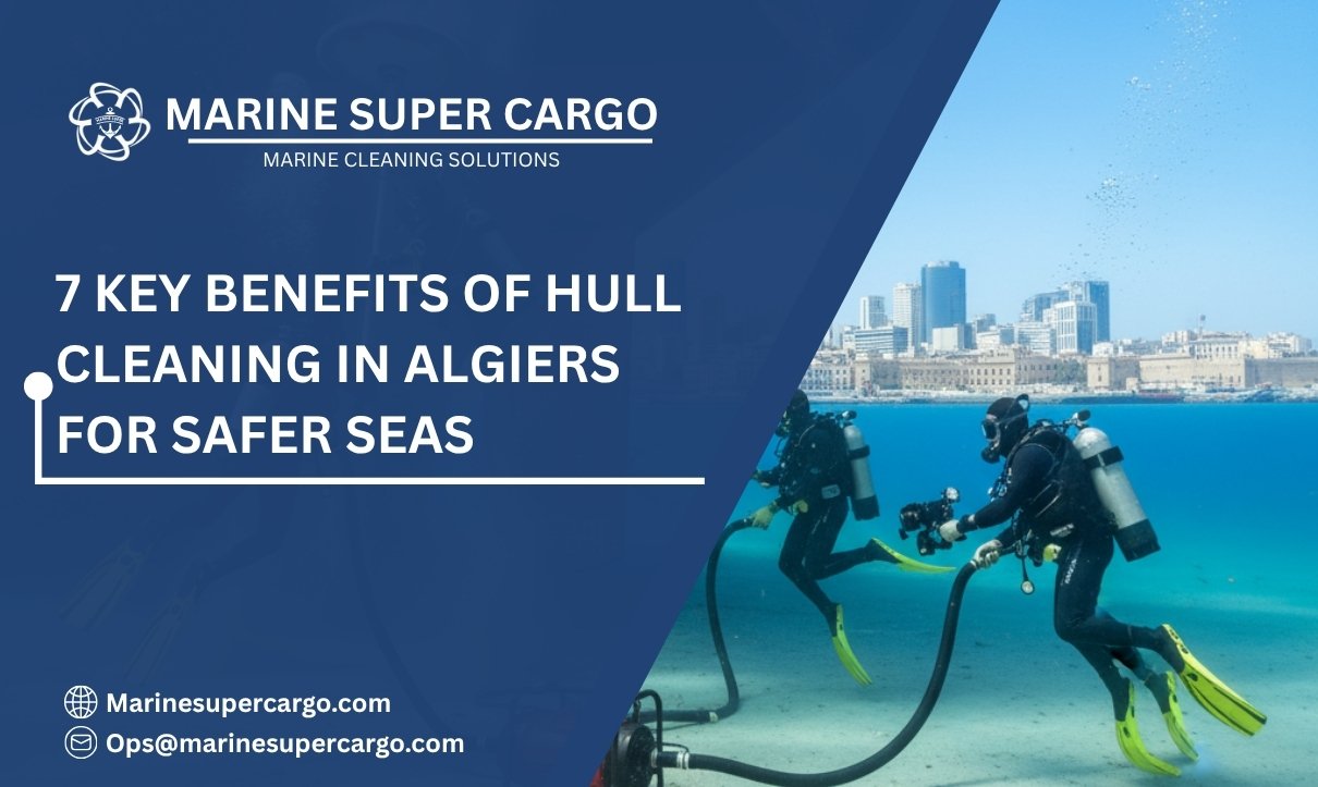 Hull cleaning in Algiers for safer seas