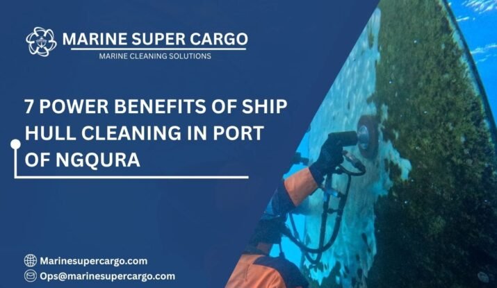 Ship hull cleaning in Port of Ngqura