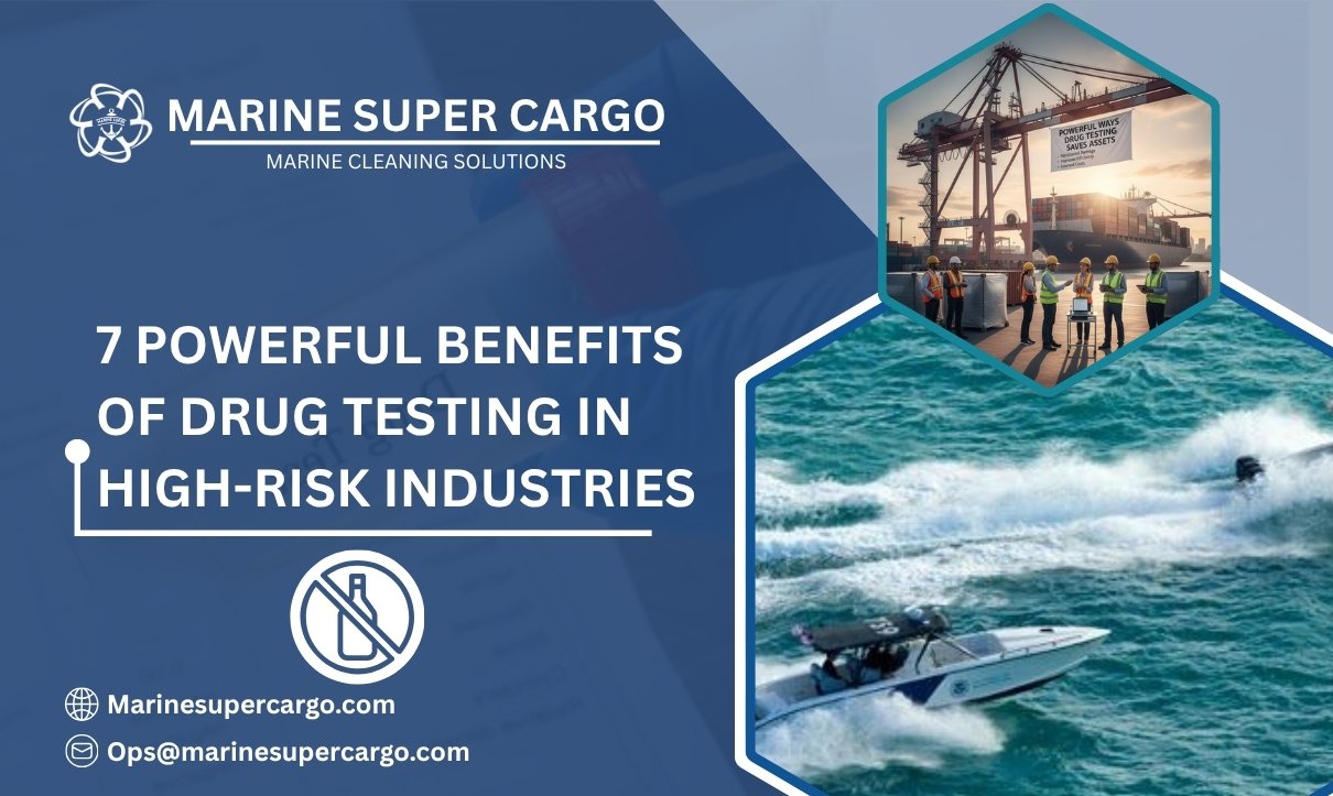 Drug testing benefits in high-risk industries
