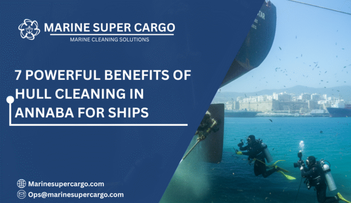 Hull cleaning for ships in Annaba