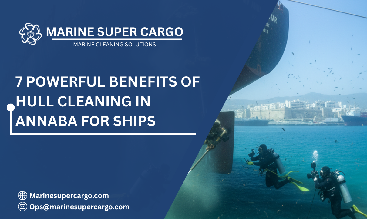 Hull cleaning for ships in Annaba