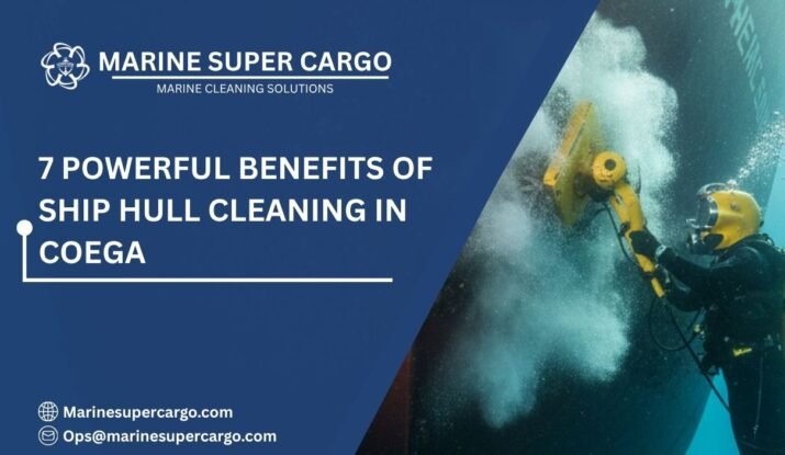 Ship hull cleaning in Coega port