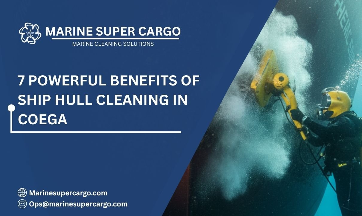 Ship hull cleaning in Coega port