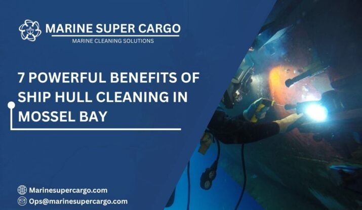 Ship hull cleaning in Mossel Bay