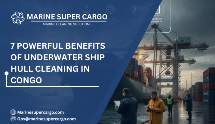 Underwater ship hull cleaning in Congo