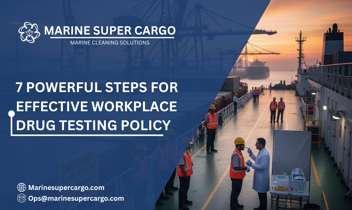 Effective workplace drug testing policy steps