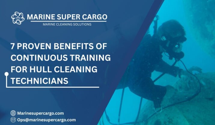 Continuous training benefits for hull cleaning technicians