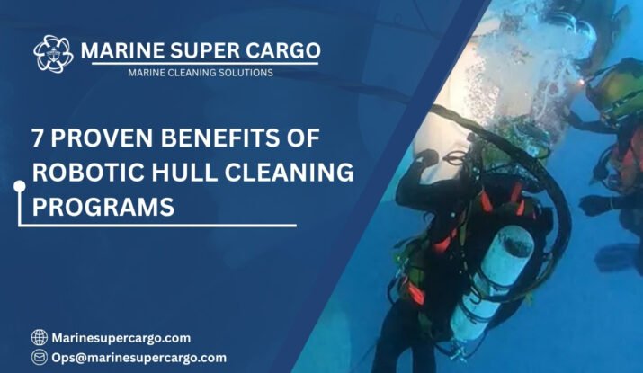 Robotic hull cleaning benefits for ships