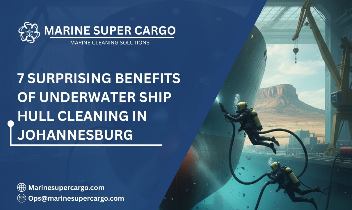 Underwater ship hull cleaning in Johannesburg