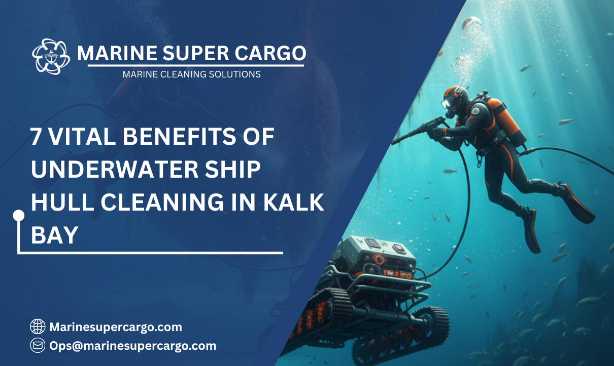 Underwater ship hull cleaning services in Kalk Bay