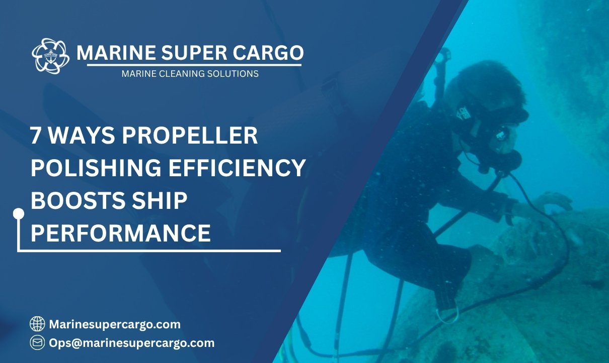 Propeller polishing for ship performance