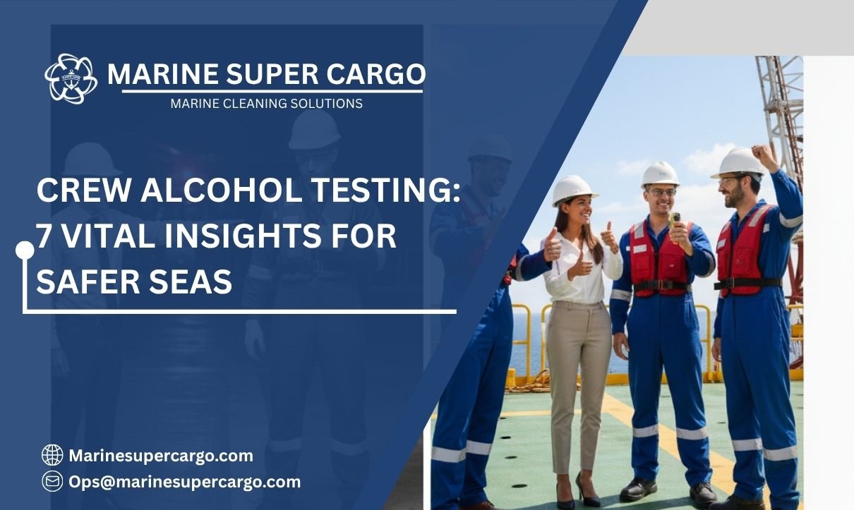 Crew alcohol testing for safer seas
