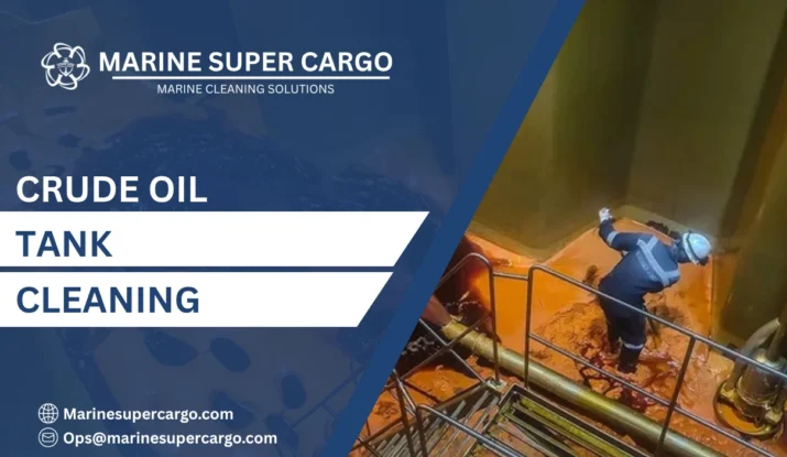 Crude oil tank cleaning