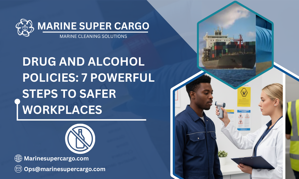 Drug and alcohol policy steps