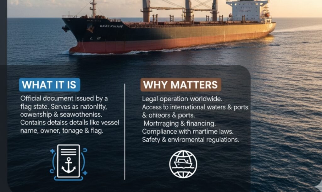 lessons from a vessel registered in a flag state