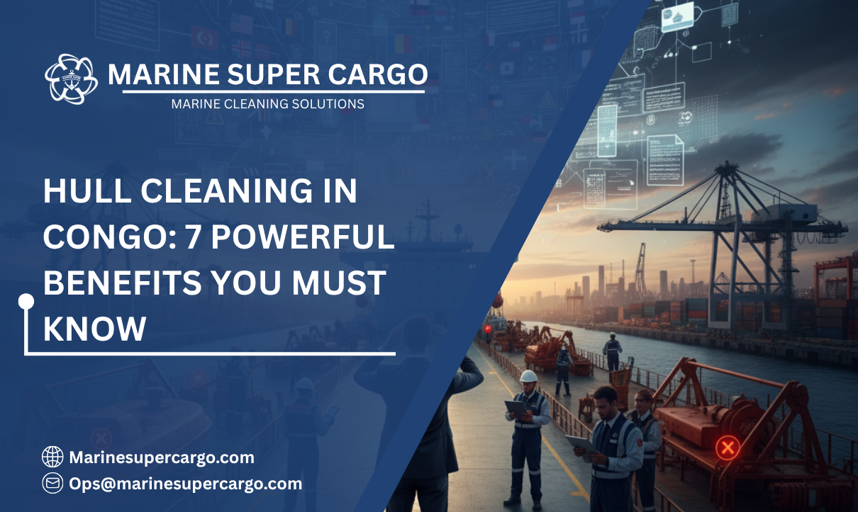 Hull cleaning services in Congo for ships