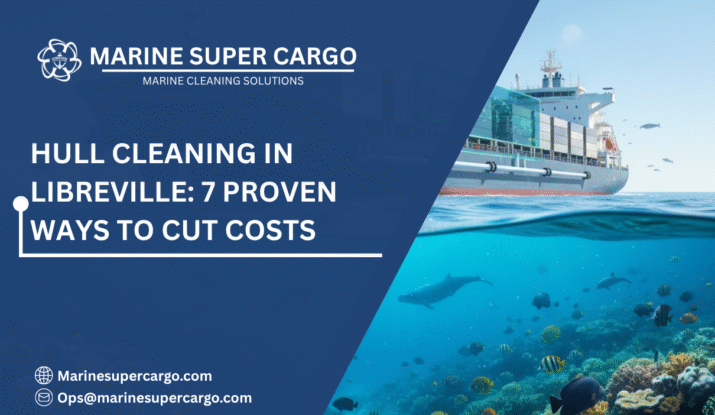 professional hull cleaning in Libreville port