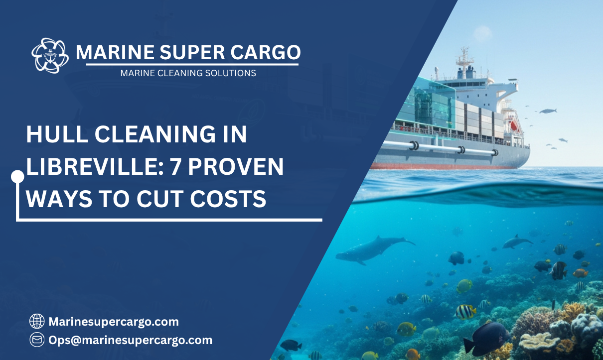 professional hull cleaning in Libreville port