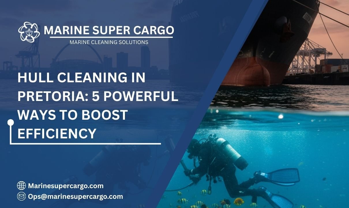Underwater hull cleaning in Pretoria