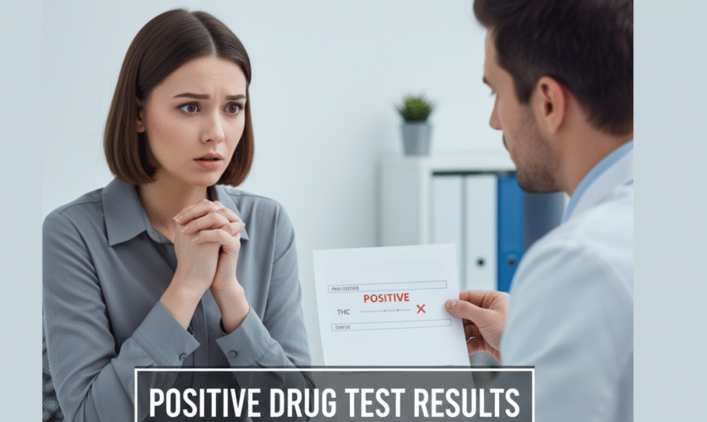 Positive Drug Test Results Professionally