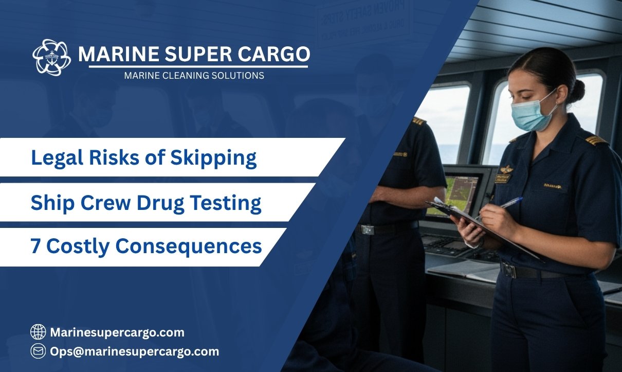Legal risks of skipping ship crew drug testing