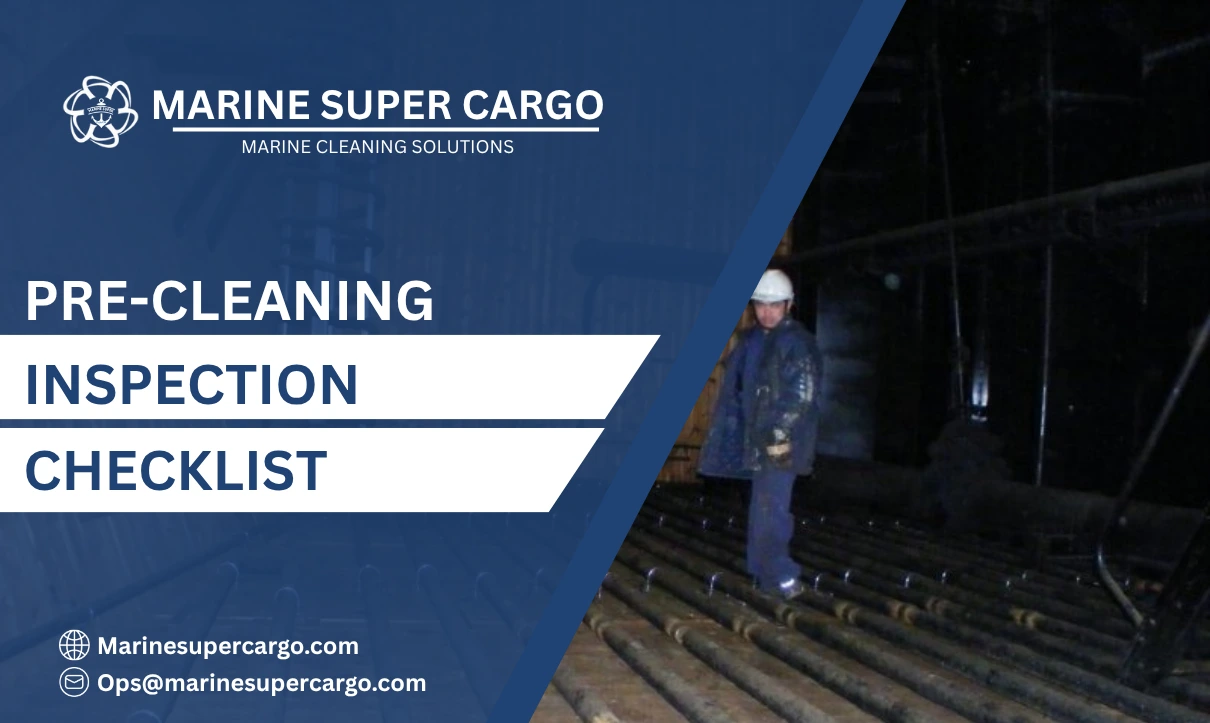 Pre-Cleaning Inspection Checklist