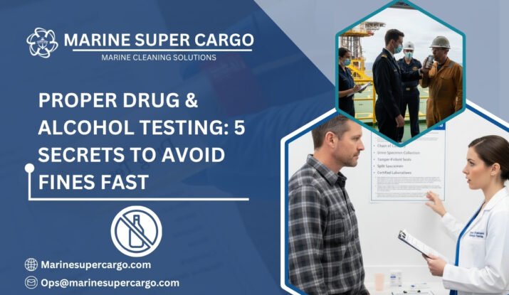 Proper drug and alcohol testing steps