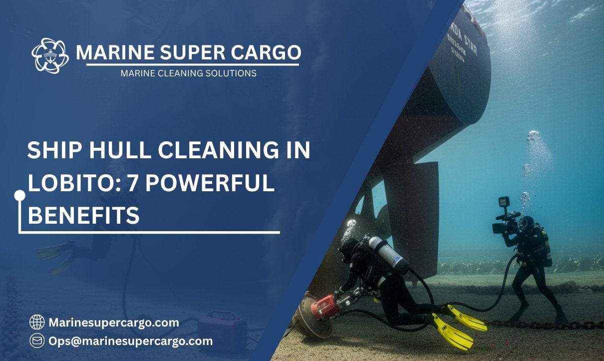 Ship hull cleaning services in Lobito